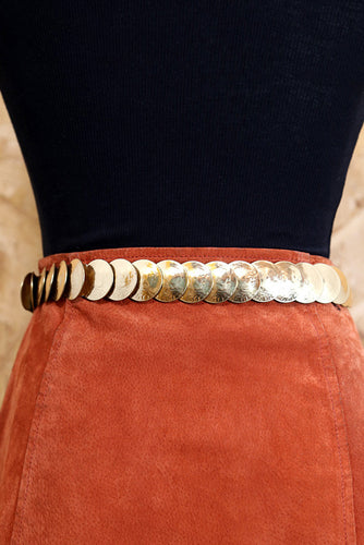 Gold Disc Waist Belt