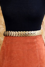 Gold Flower Coin Belt