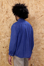Blue Denim Long Sleeved Shirt
