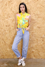 Ralph Lauren Tropical Ties Cropped Shirt