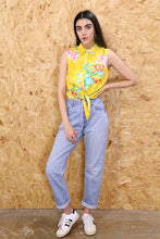 Ralph Lauren Tropical Ties Cropped Shirt