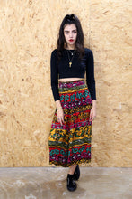 90s Abstract Printed Culotte Trouser