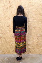 90s Abstract Printed Culotte Trouser
