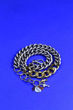 Double Dose Silver Chain Choker