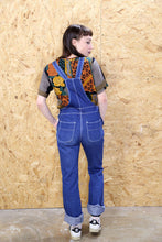Blue Full Length Denim Dungarees
