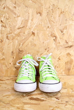 Converse Lime Green Hi-Top All Stars
