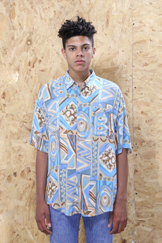 90s Patterned Shirt