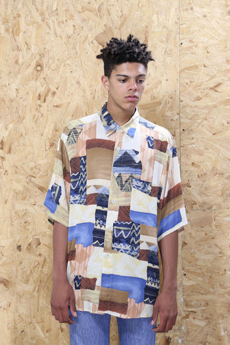 90s Patterned shirt