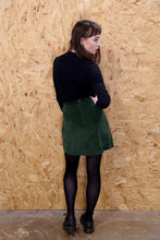 Green Corduroy Skirt