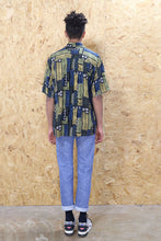 90s Geometric Patterned Shirt