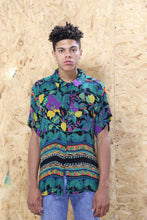 Bright Floral Patterned Shirt