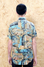 Abstract Green and Yellow Shirt