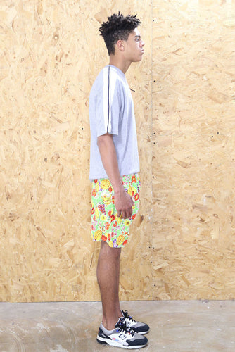 Bright Fruit Print Shorts