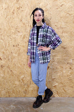Checkered Heart Print Shirt