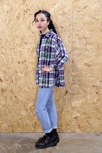 Checkered Heart Print Shirt