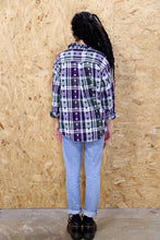 Checkered Heart Print Shirt