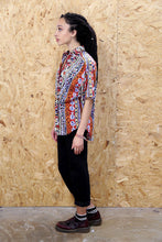 Abstract Retro Stripe Shirt