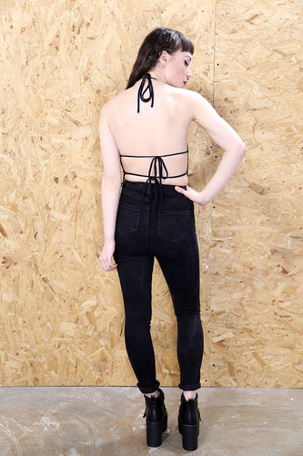 Black Beaded Bralet1