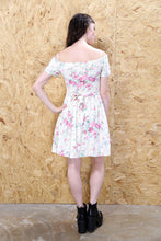 Bardot Floral Prom Dress