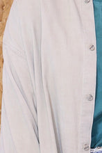 Cream Corduroy Long Sleeved Shirt