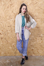 Cream Corduroy Long Sleeved Shirt