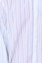 Cream Striped Grandad Shirt