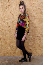 Bright 80s Print Blouse