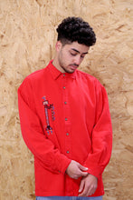 Aztec Character Denim Shirt