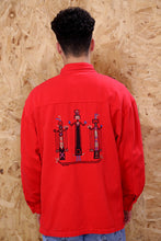 Aztec Character Denim Shirt