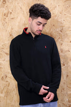 Black Polo By Ralph Lauren half Zip Sweater
