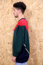 Bright Striped 90s Jumper