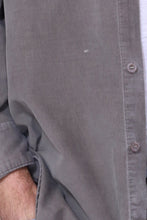 Dark Grey Corduroy Shirt