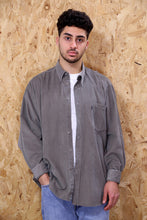 Dark Grey Corduroy Shirt