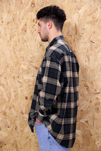 Checkered Corduroy Shirt