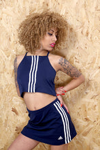 Adidas Climalite Navy Striped Skort