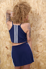 Adidas Climalite Navy Striped Skort