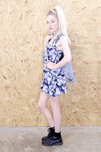 Blue Floral Strappy Dress