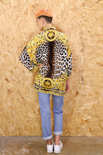 80's Versace Style Baroque Silk Shirt