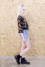 Batwing Sequin top in Bronze and Black