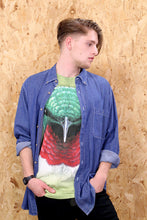 Green Tie-dye Hummingbird T-shirt