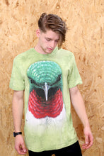Green Tie-dye Hummingbird T-shirt