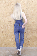 Dark Blue Denim 90s Dungarees