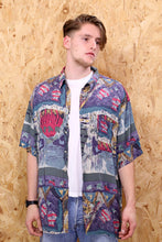 Abstract Pattern Short Sleeved Shirt