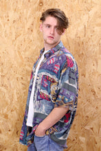 Abstract Pattern Short Sleeved Shirt