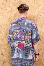 Abstract Pattern Short Sleeved Shirt