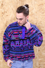 Aztec Columbia T-snap Pullover Fleece