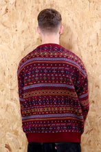 Burgundy Cosby Jumper