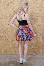 Bright Floral Mini Skirt
