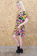 Bold Floral Print Dress