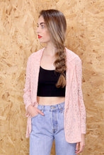 Barely There Pastel Lace Blazer